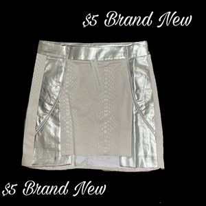 BRAND NEW Gold Snakeskin Skirt